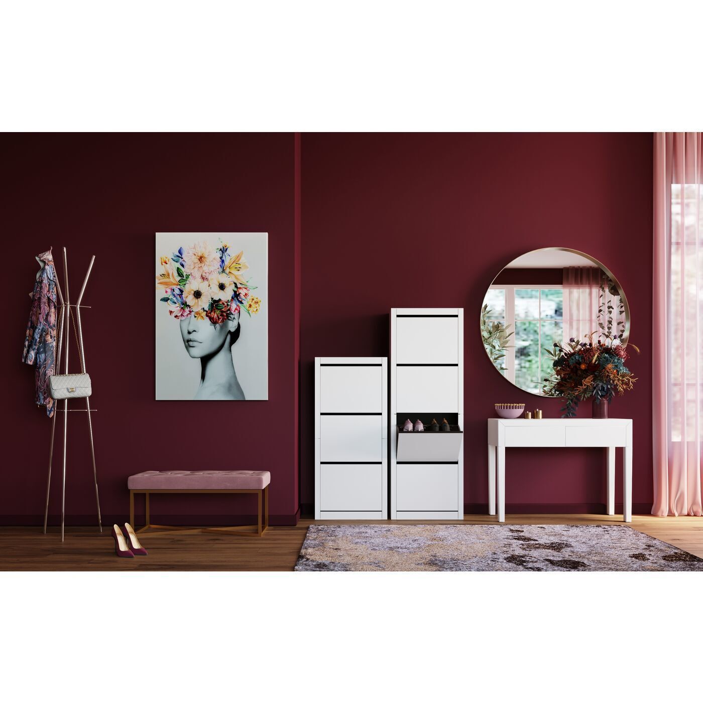 Картина Lady Flowers 53073 Kare