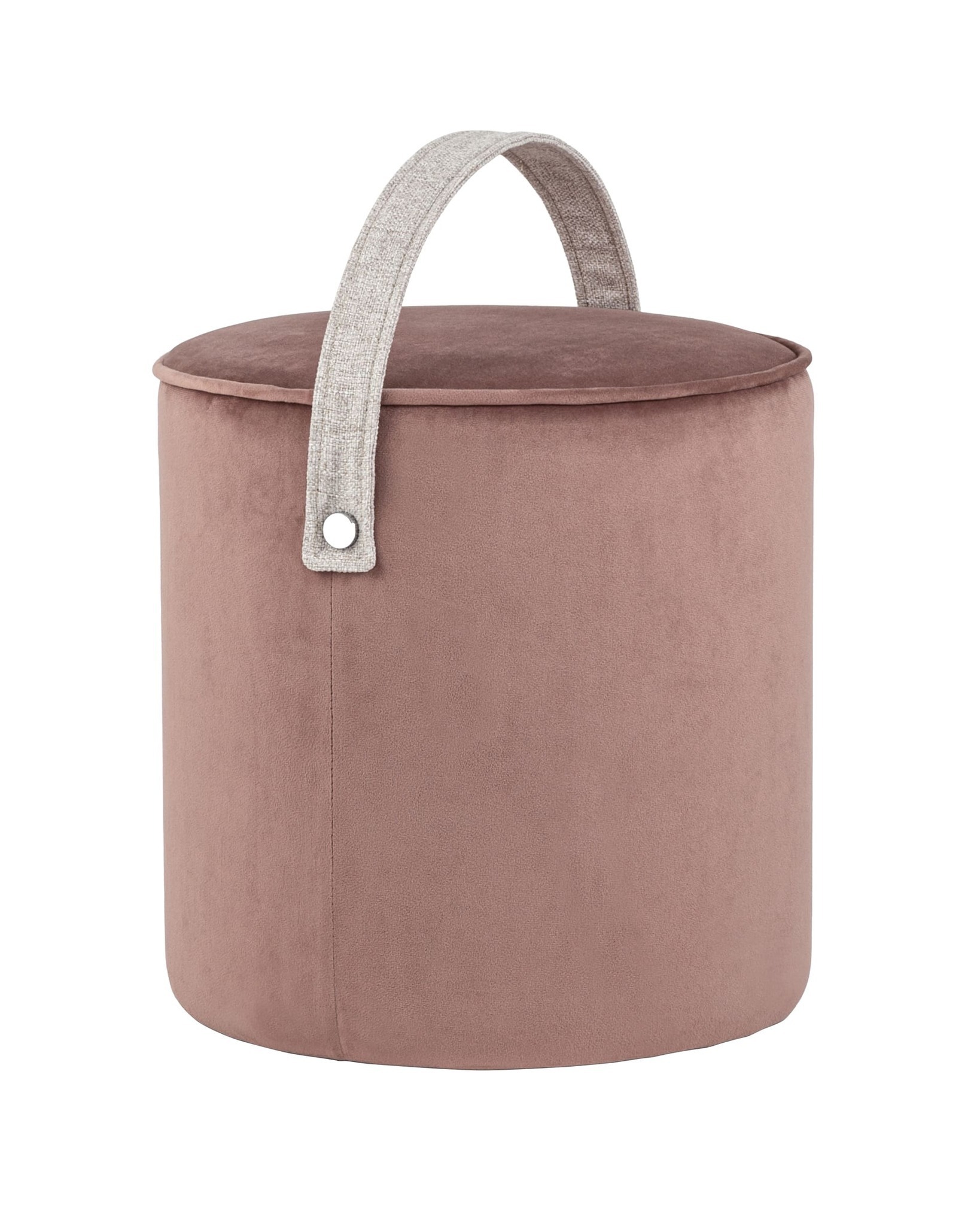 Пуф Джерри велюр пыльно-розовый Stool Group