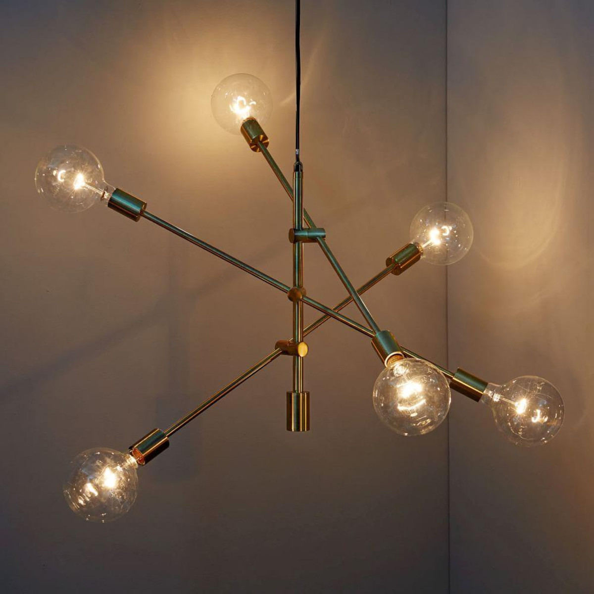Люстра Mobile Chandelier - Large 6 бронза by ImperiumLoft