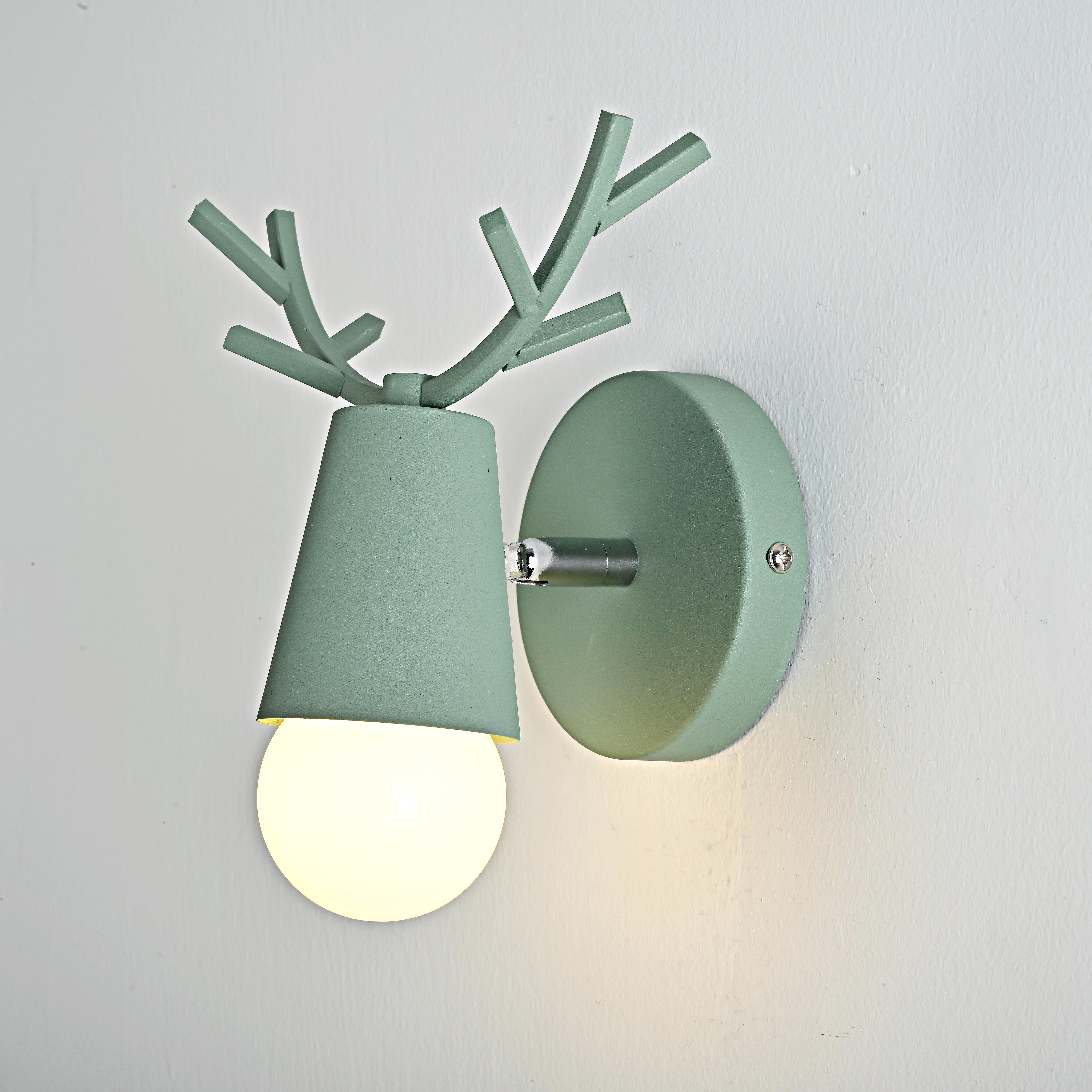 Бра С Рожками Deer A Green By Imperiumloft