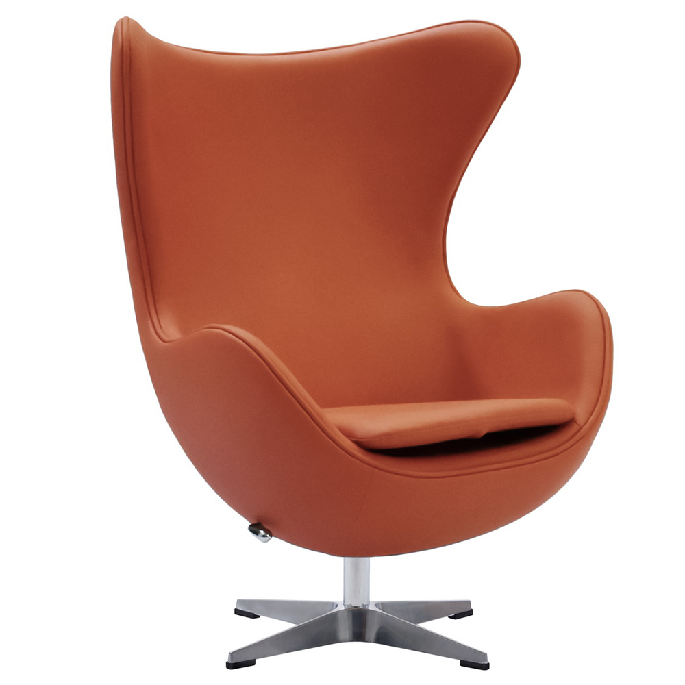 Кресло EGG CHAIR оранжевый Bradex Home FR 0743