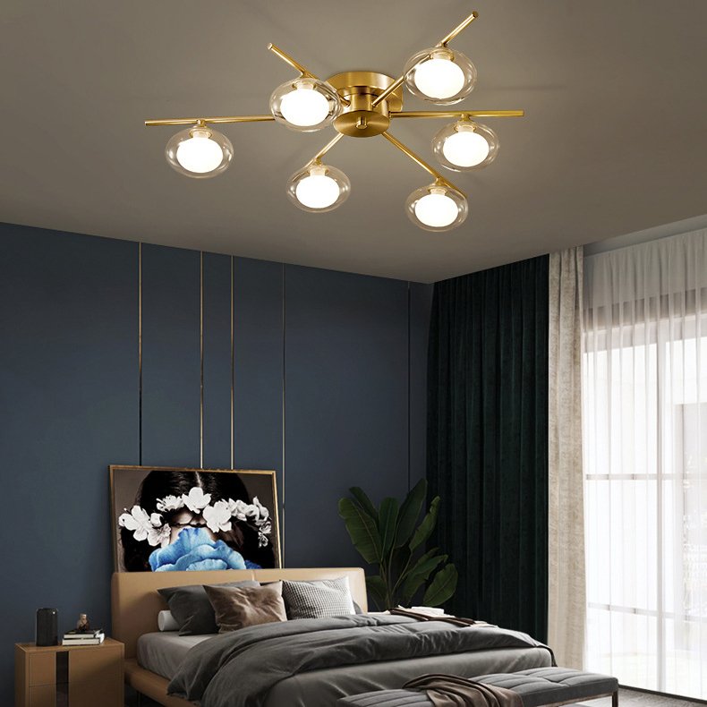 Потолочная люстра DAHLIA B L6 White by ImperiumLoft