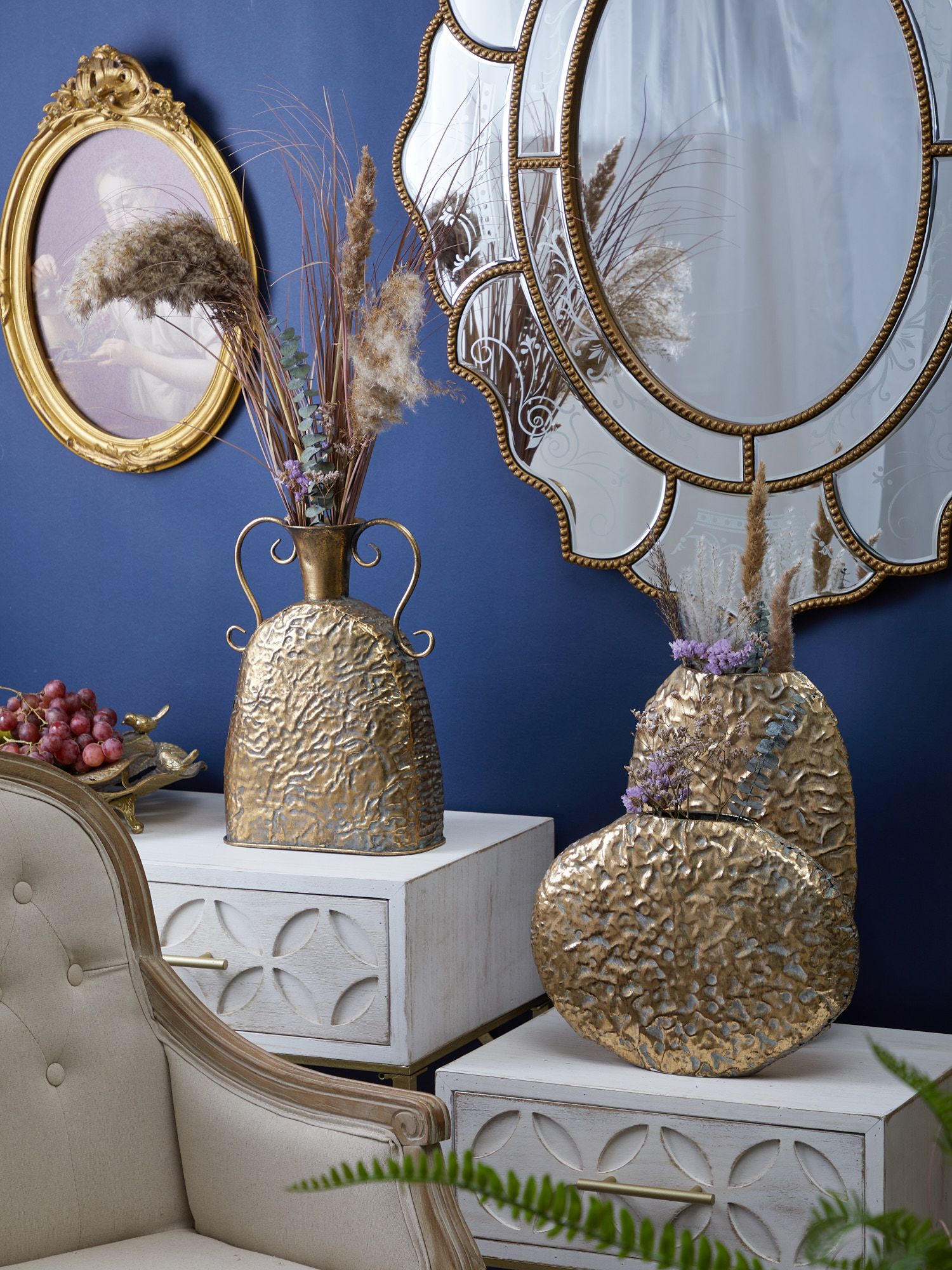 Ваза с ручками Гана Glasar 57-353