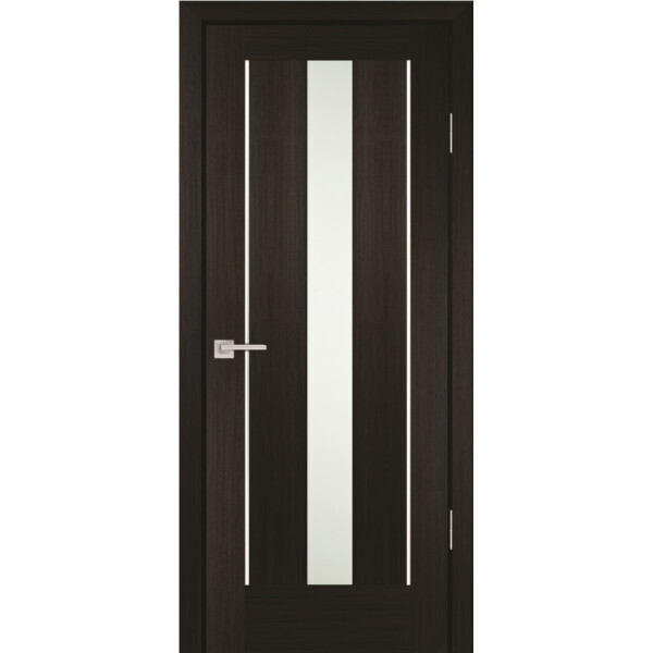 Межкомнатная дверь Graf PS-02 белый сатинат Мокко (2000 х 900)