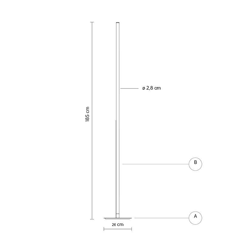 Торшер Karman Accipicchio HP213 N2 INT