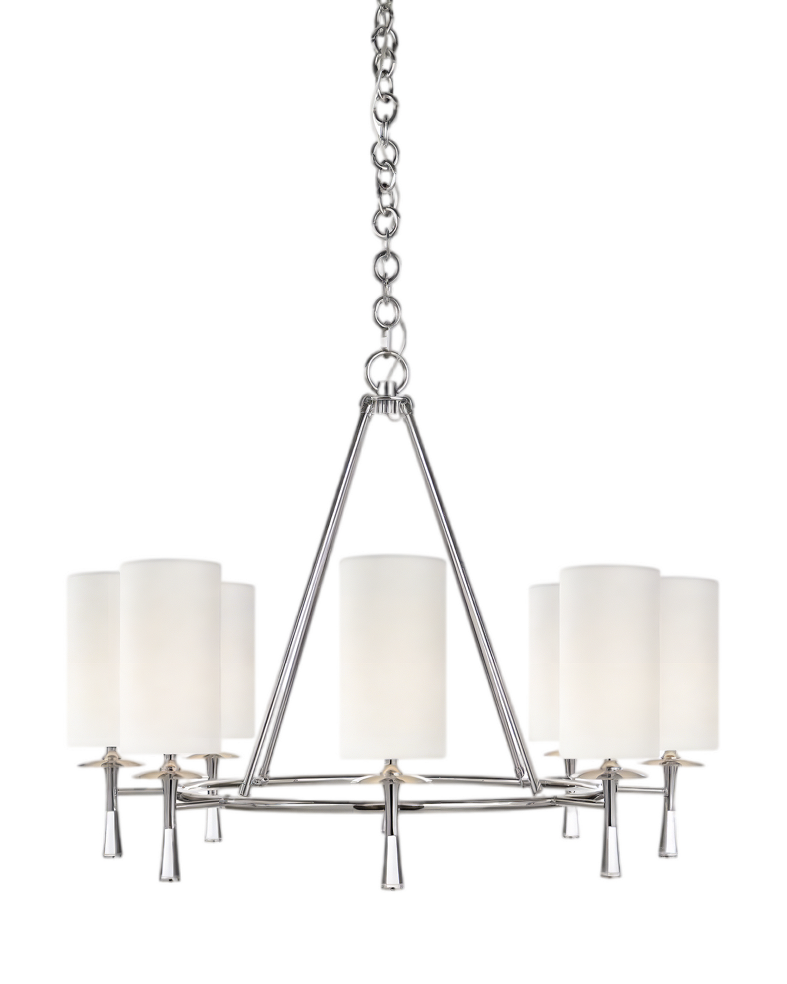 Серебряная люстра Валенте Louvre Home LHLCH310124XNP