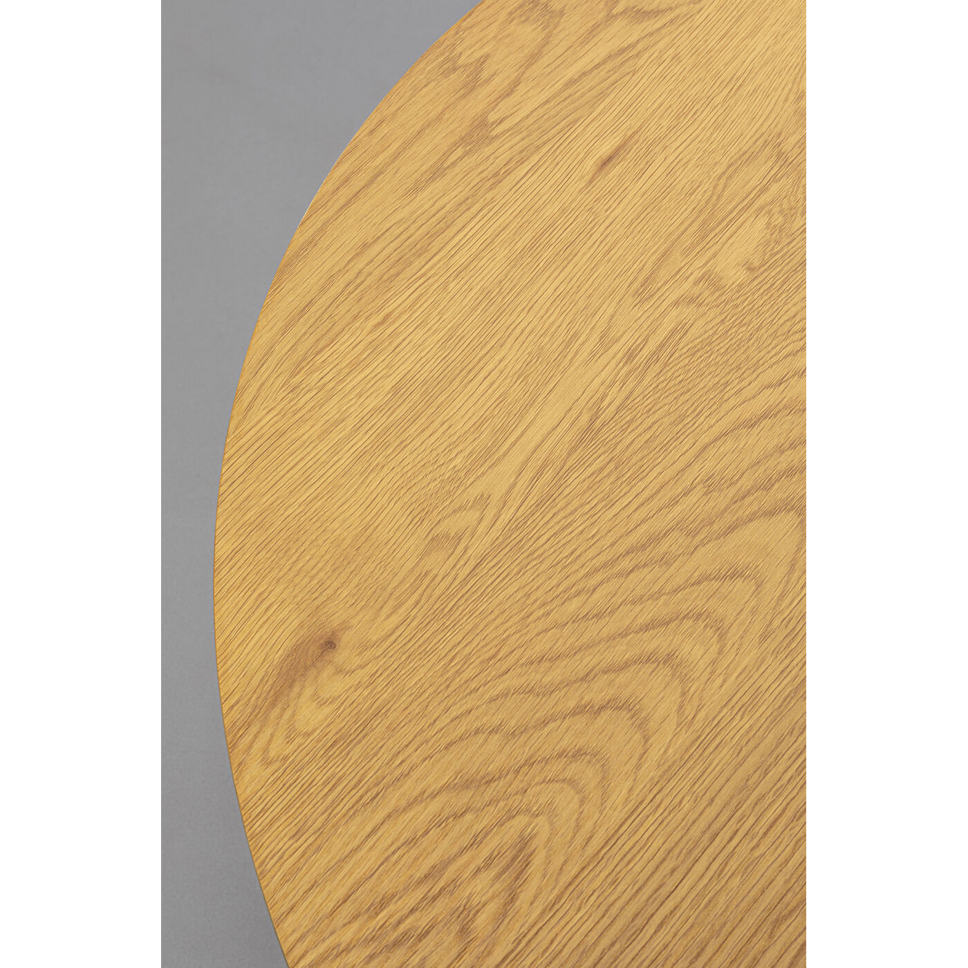 Стол кофейный Schickeria Oak White Ø80 см KARE 87765