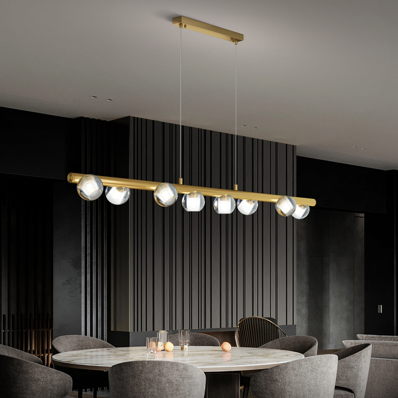 Подвесной светильник ILIANA LONG L102 Brass by ImperiumLoft