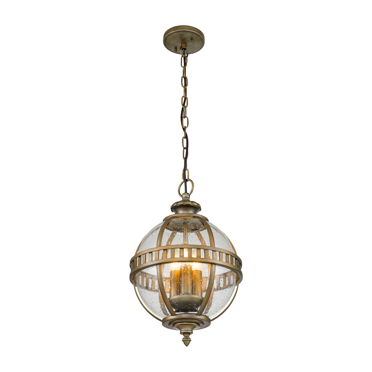 Подвесной фонарь Kichler KL-HALLERON-8M-BU