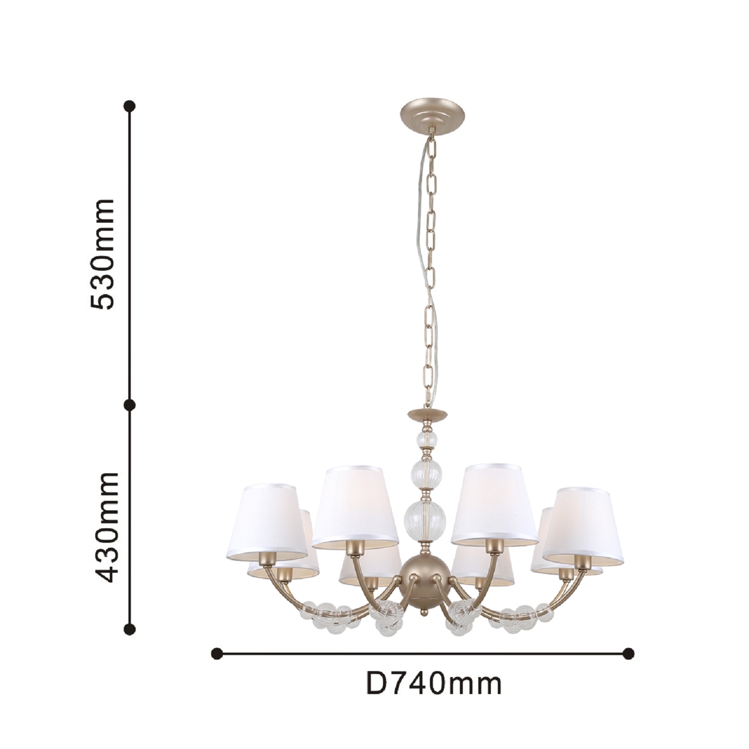 Люстра F-Promo 2662-8P