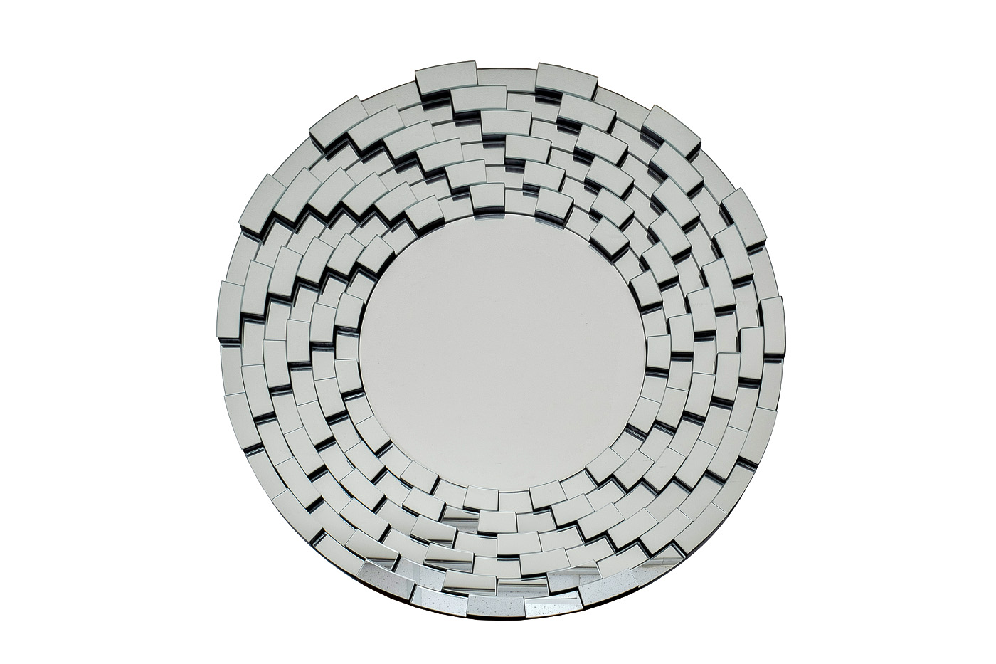 Зеркало круглое в раме из зеркальных элементов Garda Decor 50SX-1915