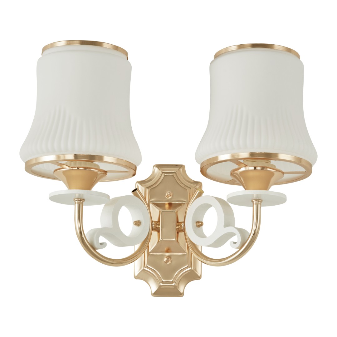 Бра с плафонами 301097/2W Wh/Gd Arte Milano