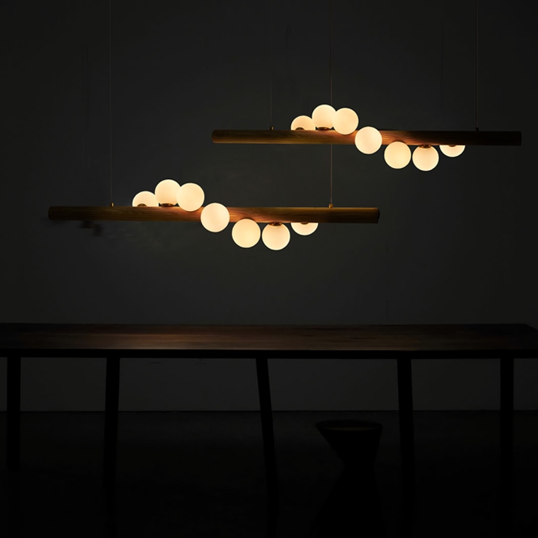 Подвесной светильник VELTA Светлое дерево by ImperiumLoft