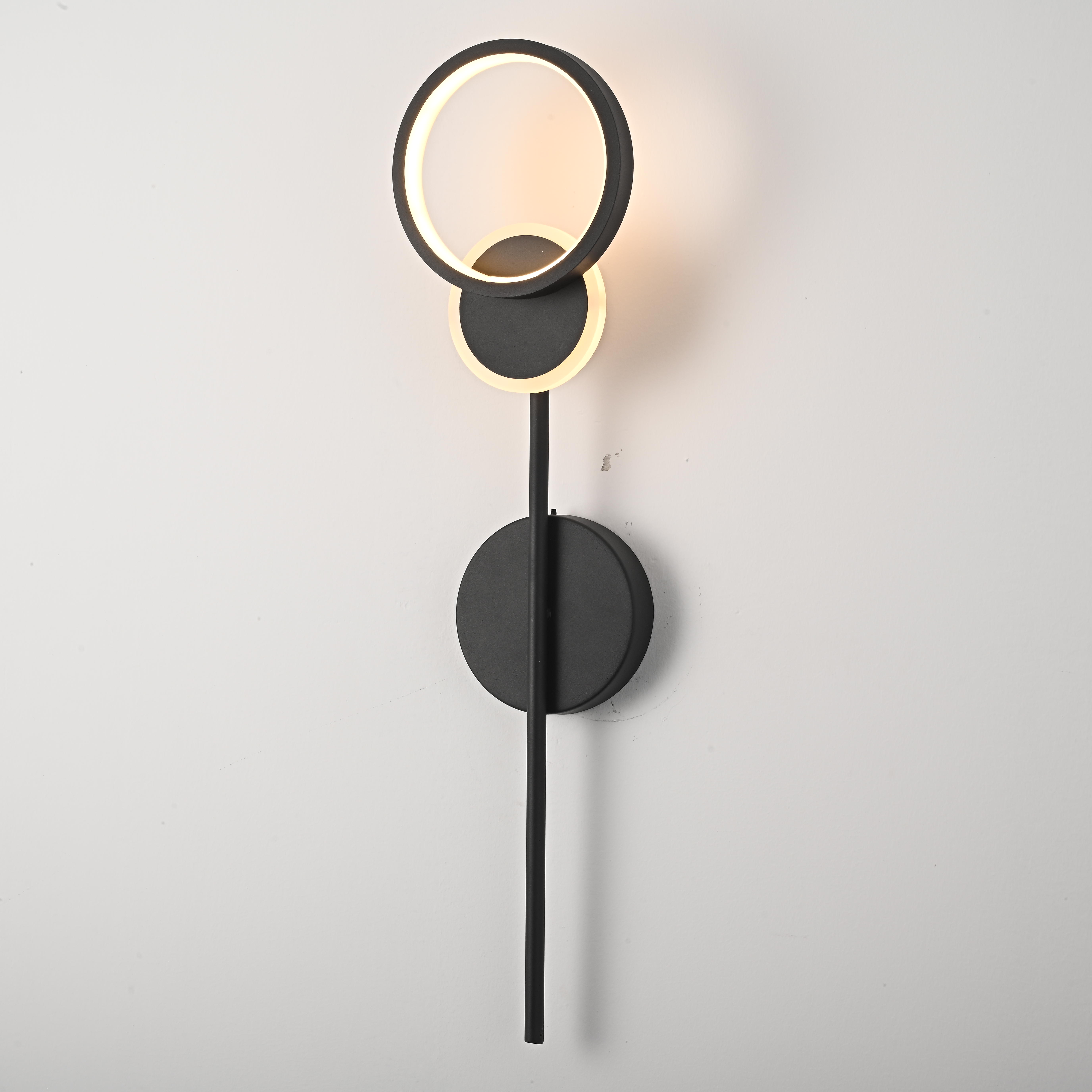 Настенный светильник ZINGY A Black by ImperiumLoft