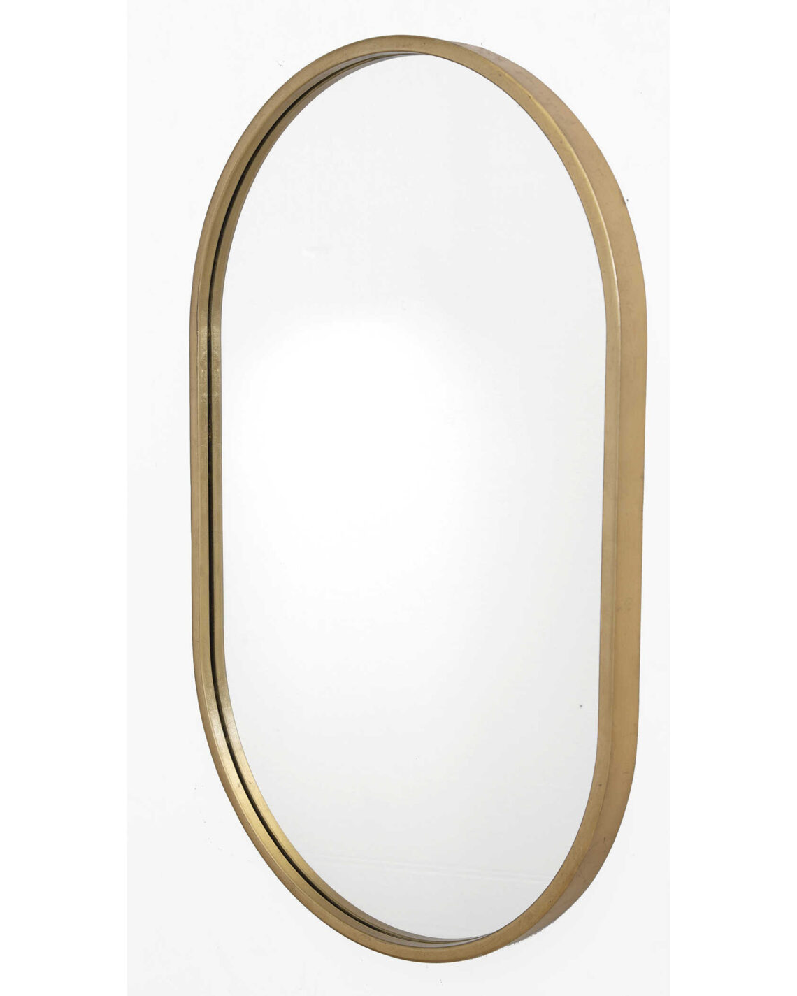 Золотое настенное зеркало Хоггарт Louvre Home LHDWM010124RJ