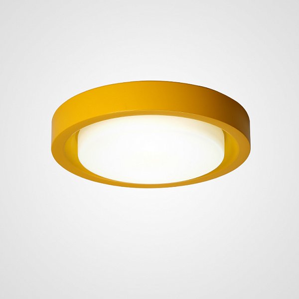 Потолочный светильник BUTTON D47 Yellow by ImperiumLoft