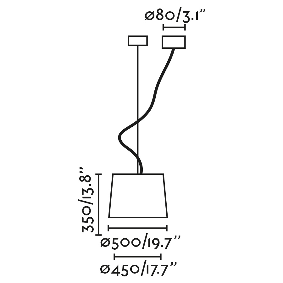 Люстра Gonga черная 1L Faro