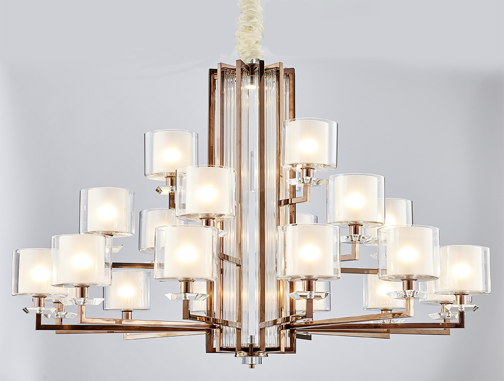 Люстра Newport 4412+6+3/C black nickel