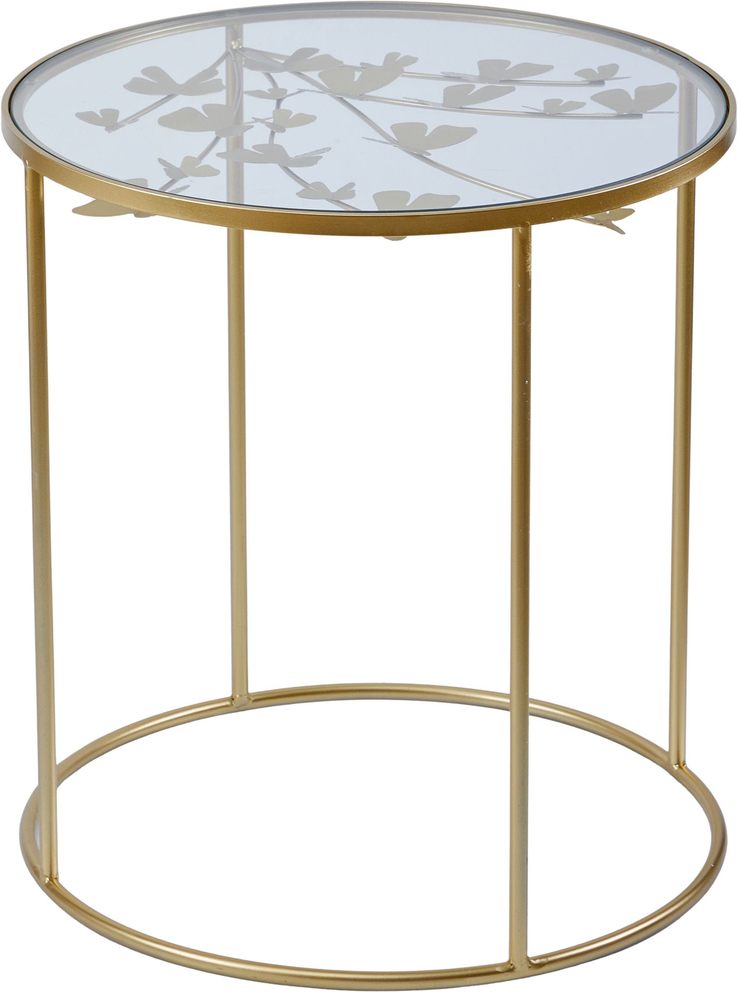 Столик интерьерный со стеклянной столешницей Glasar 57-292/1