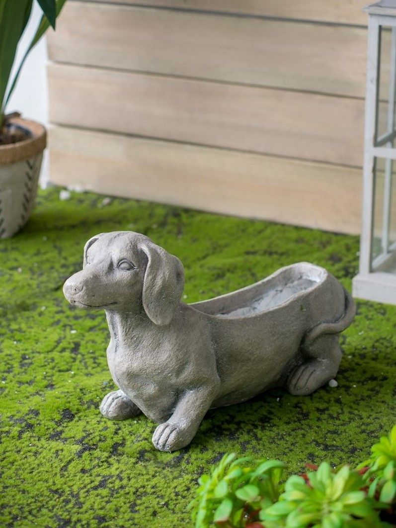 Кашпо Такса Glasar D76708