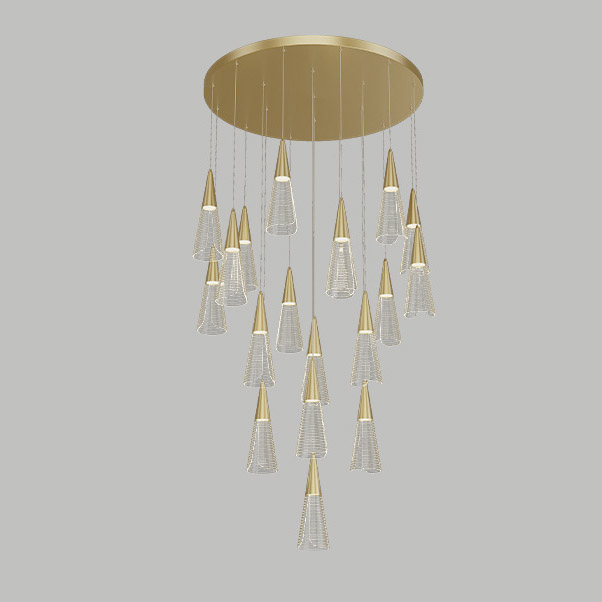 Подвесной светильник MANDORA L19 Brass by ImperiumLoft