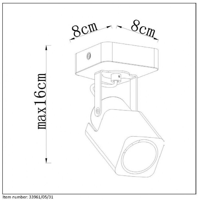 Спот LUCIDE 33961/05/31