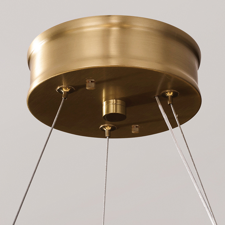 Светодиодная люстра с кольцевым каркасом SELVI B D70 by ImperiumLoft