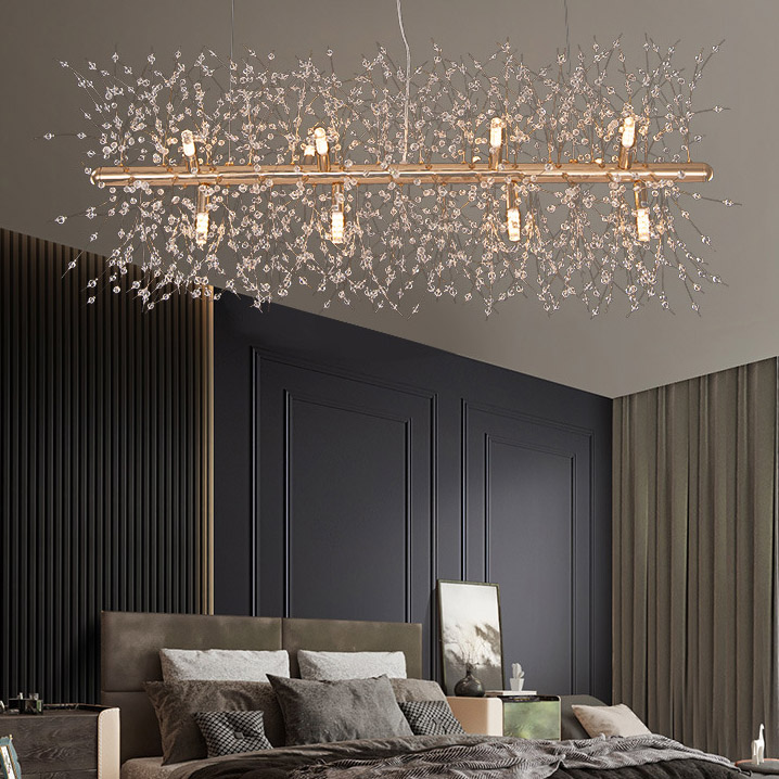 Потолочный светильник ROSALIA LONG L92 Brass by ImperiumLoft