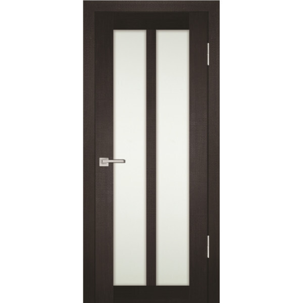 Межкомнатная дверь Graf PS-22 белый сатинат Венге Мелинга (2000 х 800)