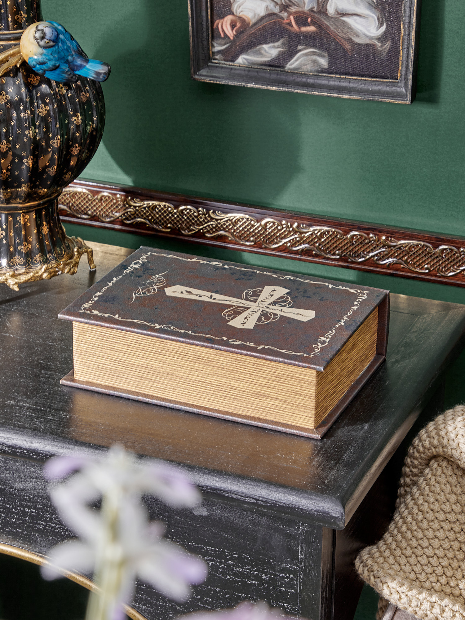 Шкатулка в виде книги Glasar 39-156/2