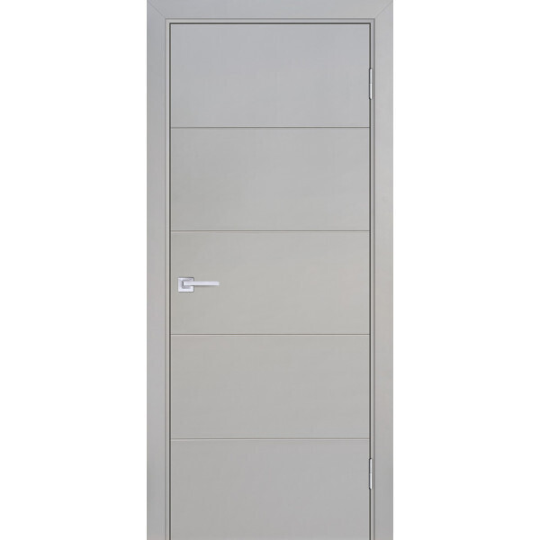 Межкомнатная дверь Graf Смальта-Лайн 03u Агат ral 7044 (2000 х 900)