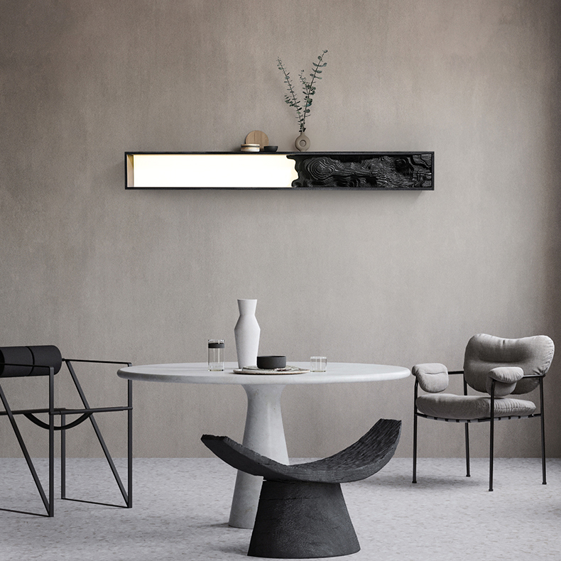 Настенный светильник ALBA L120 Light brown by ImperiumLoft