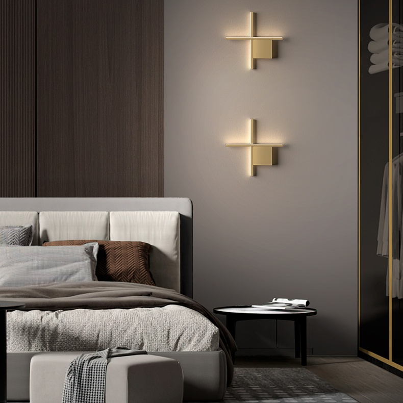 Настенный светильник STICH B L80 Brass by ImperiumLoft