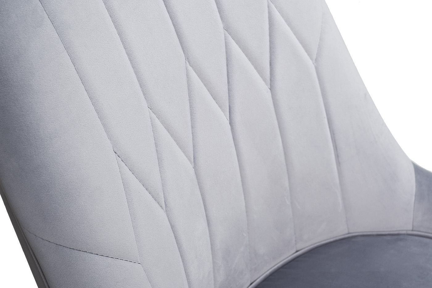 Стул Elegante велюровый серо-голубой Garda Decor ELEGANTE-2K-СЕР.ГОЛУБ-Riv80