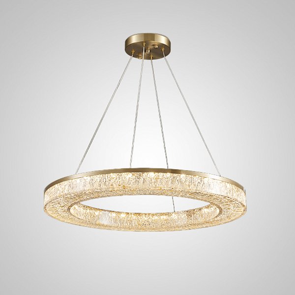 Кольцевая люстра OLAGUS ONE B D80 Brass by ImperiumLoft