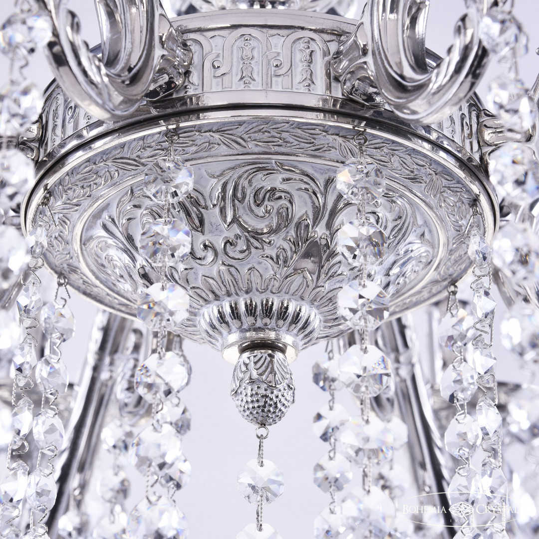 Люстра бронзовая с хрусталём 71202/8/210 B NW