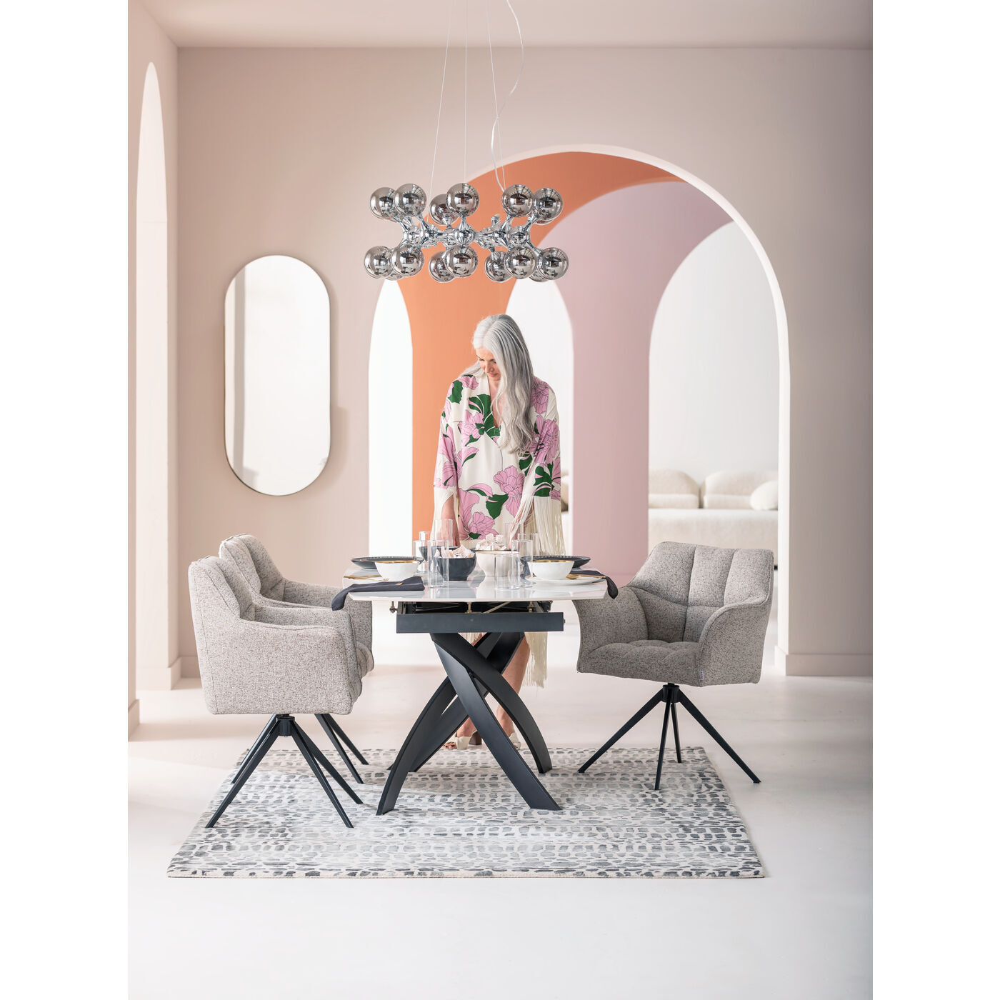 Стул вращающийся KARE Think 87070