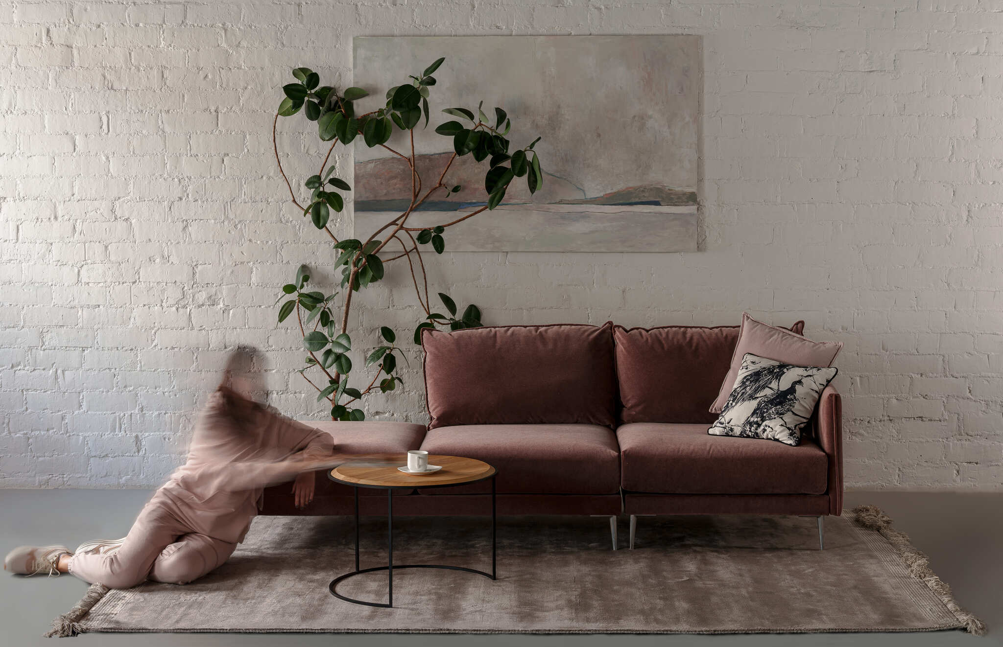 Ковер Carpet Decor HORIZON Gray C1201