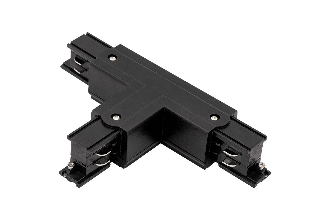 коннектор для трехфазного трека DesignLed CN-3F-T-R-BL