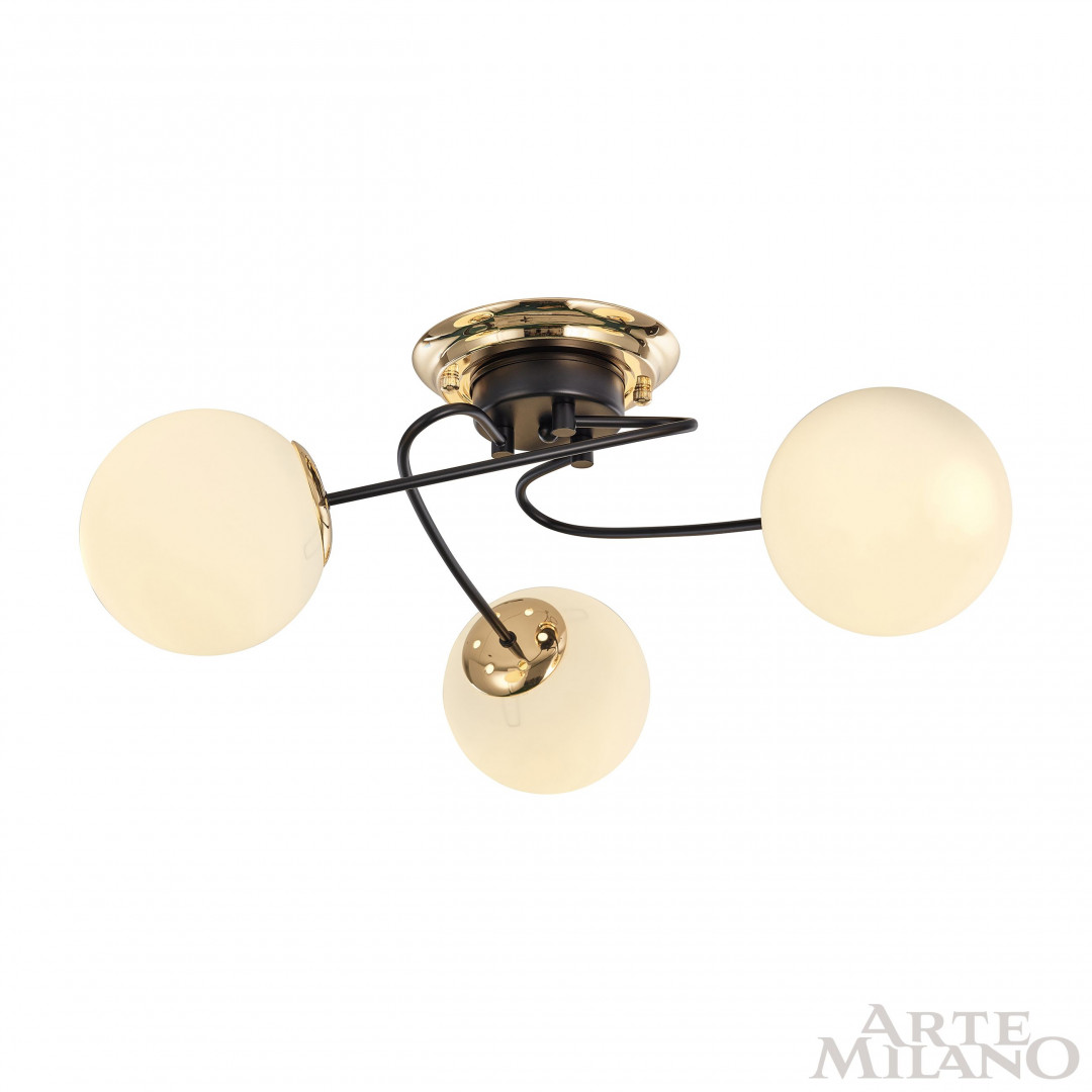 Люстра 276408/3 BK/GD Arte Milano