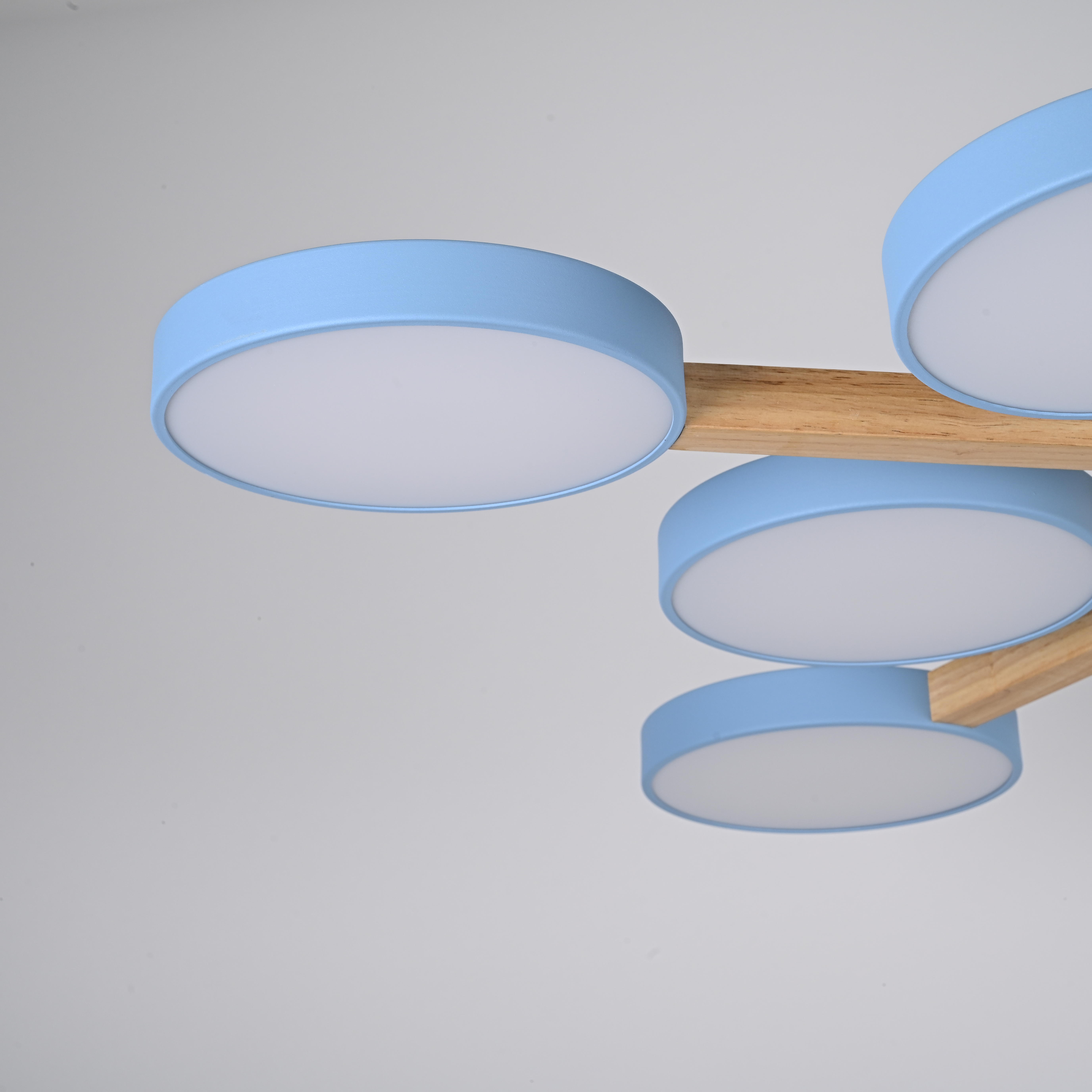 Потолочный светильник TURNA L10 Blue by ImperiumLoft