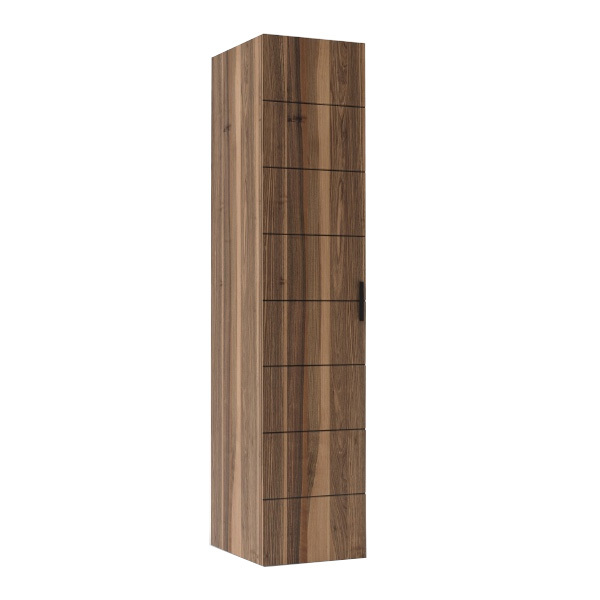 Шкаф однодверный цвет орех Garda Decor 140SA-51OR