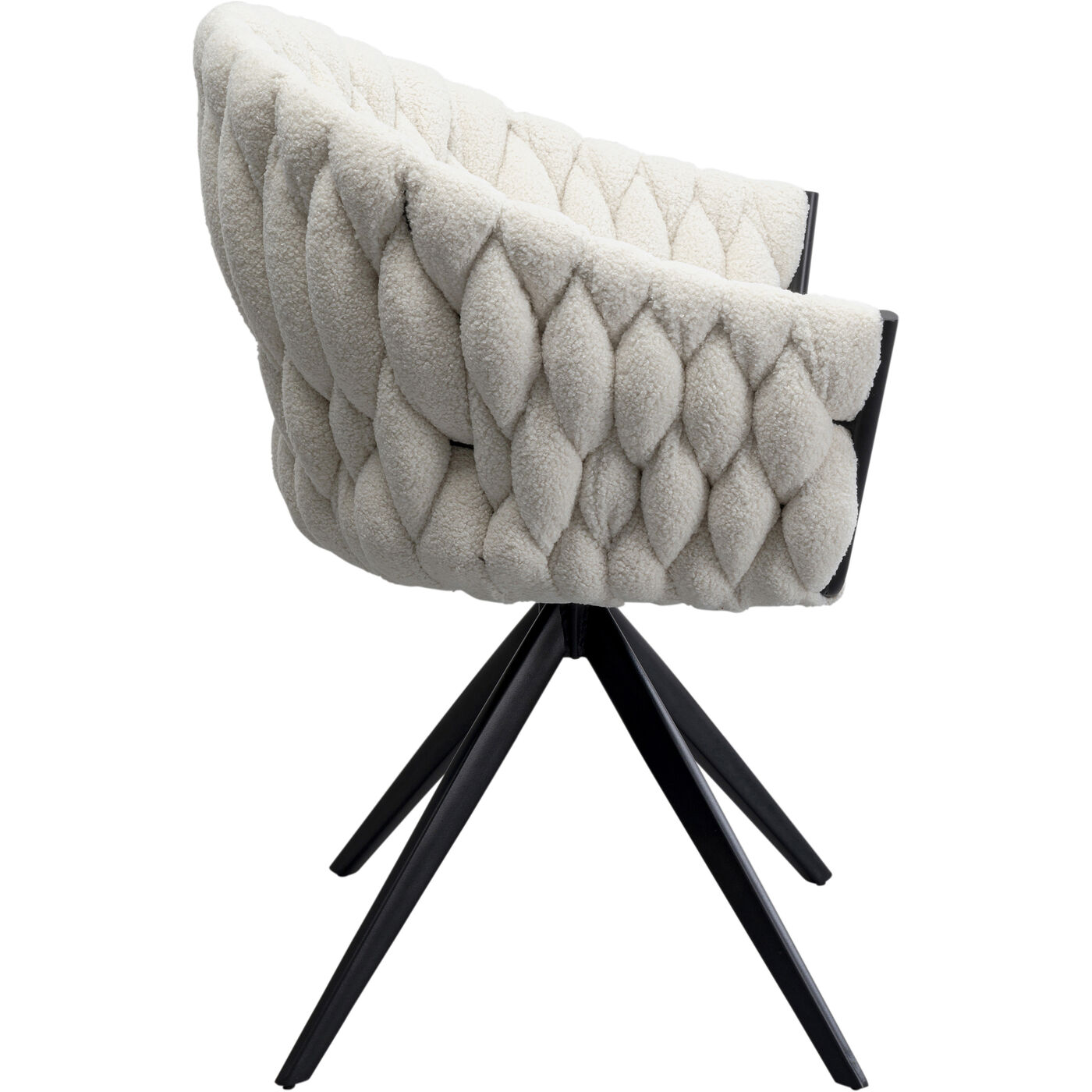 Вращающийся стул Knot Boucle KARE 87829