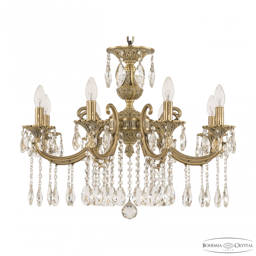 Люстра бронзовая с хрусталём 72209/8/210 A FP