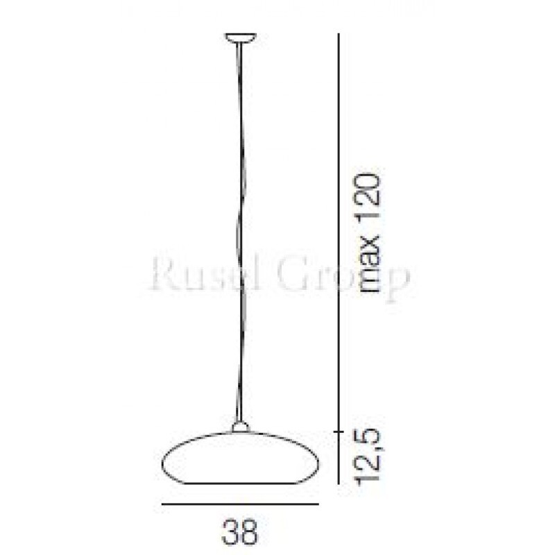 Подвесной светильник Vistosi BIANCA SP 40