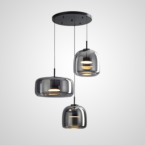 Подвесной светильник NALLE TRIO D40 Grey by ImperiumLoft