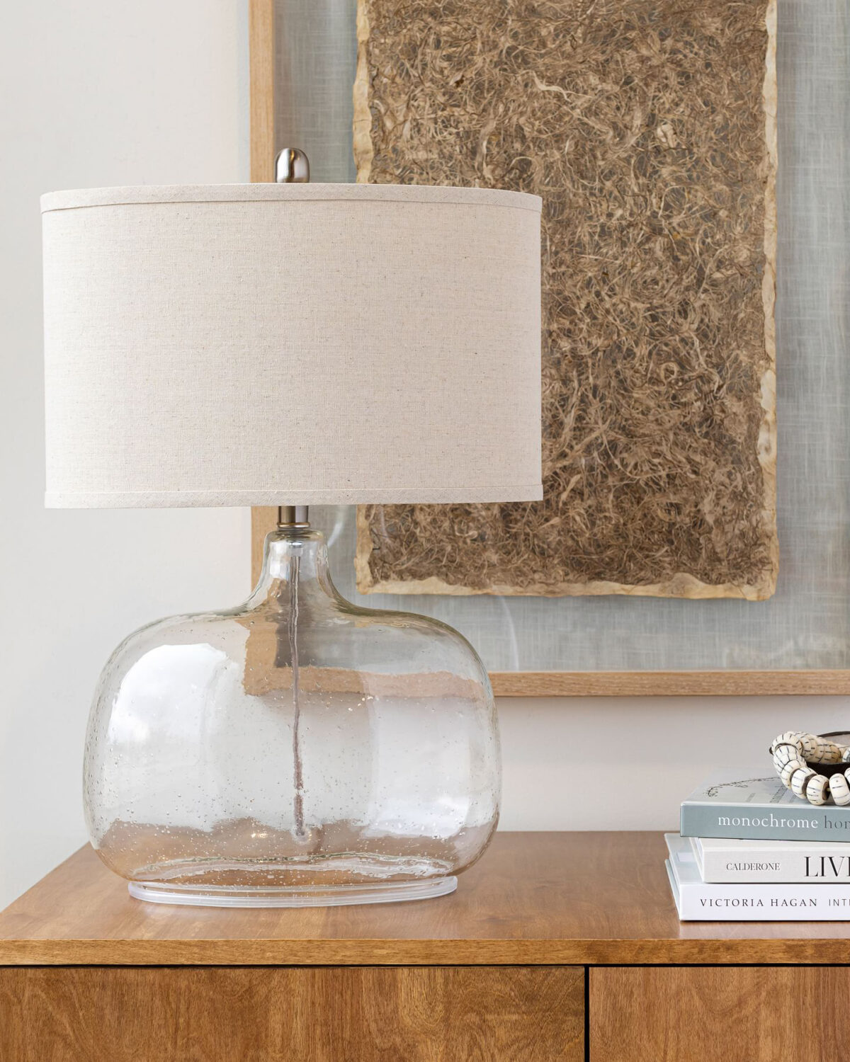 Прозрачная настольная лампа Зельда Louvre Home P0101TD