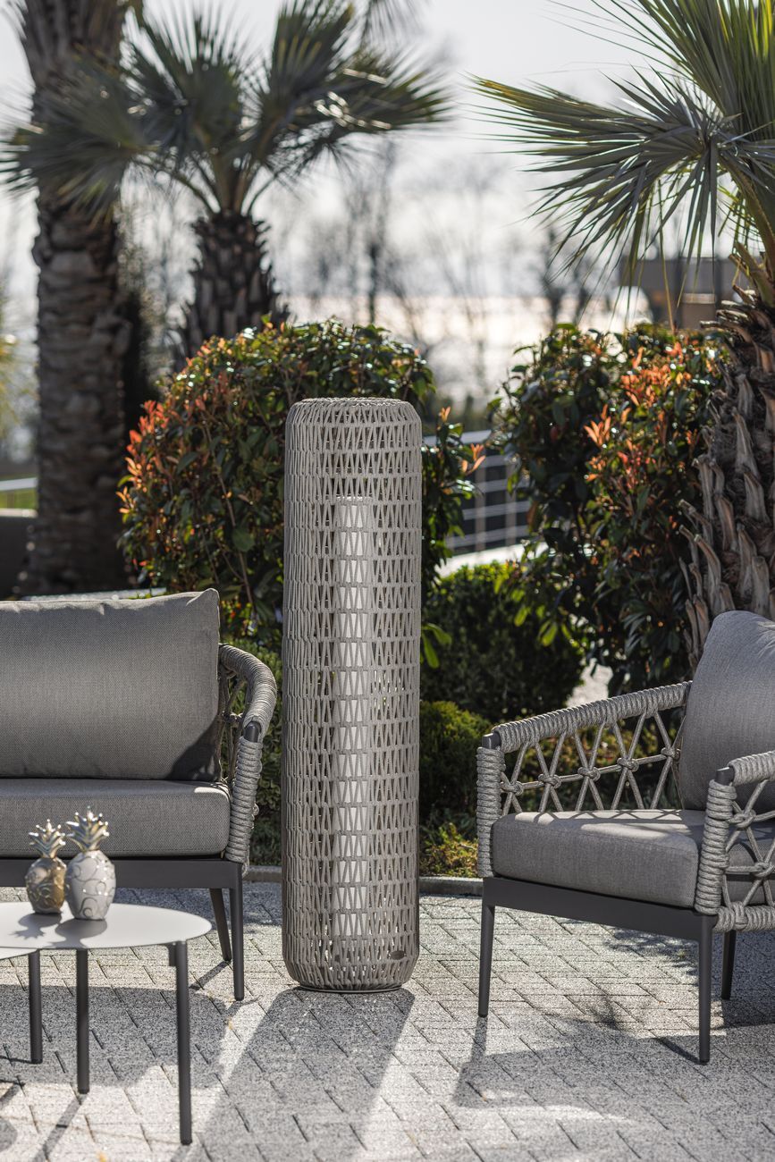 Светильник уличный серый Garda Decor 39AR-SVET-246 SER