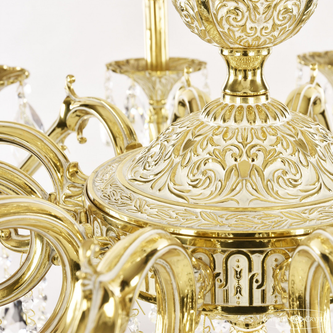 Люстра бронзовая с хрусталём 72202/12/300 A GW