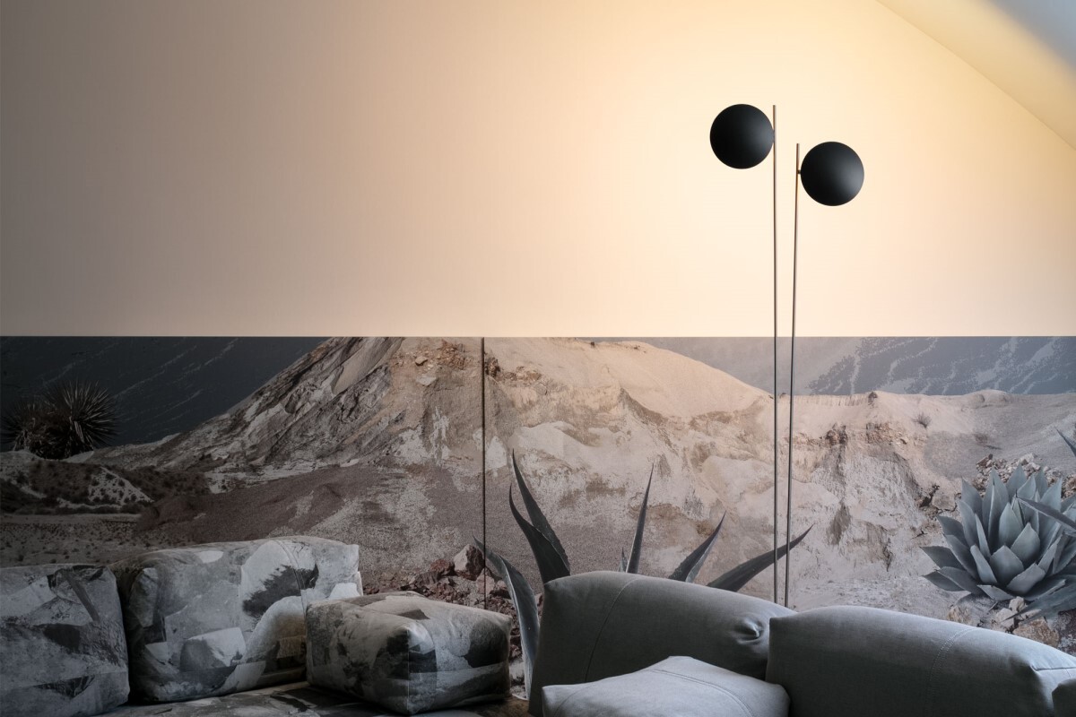 Торшер Catellani & Smith Lederam F2 white/gold